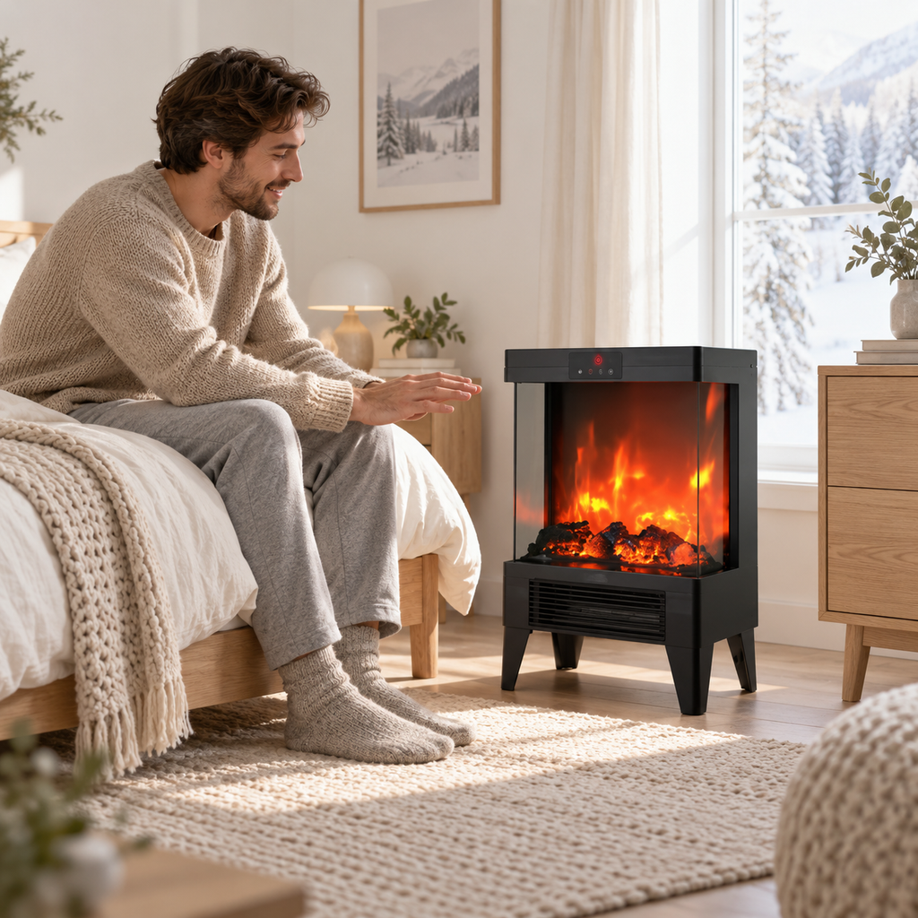 Cheminée Électrique Chauffante 2000W
