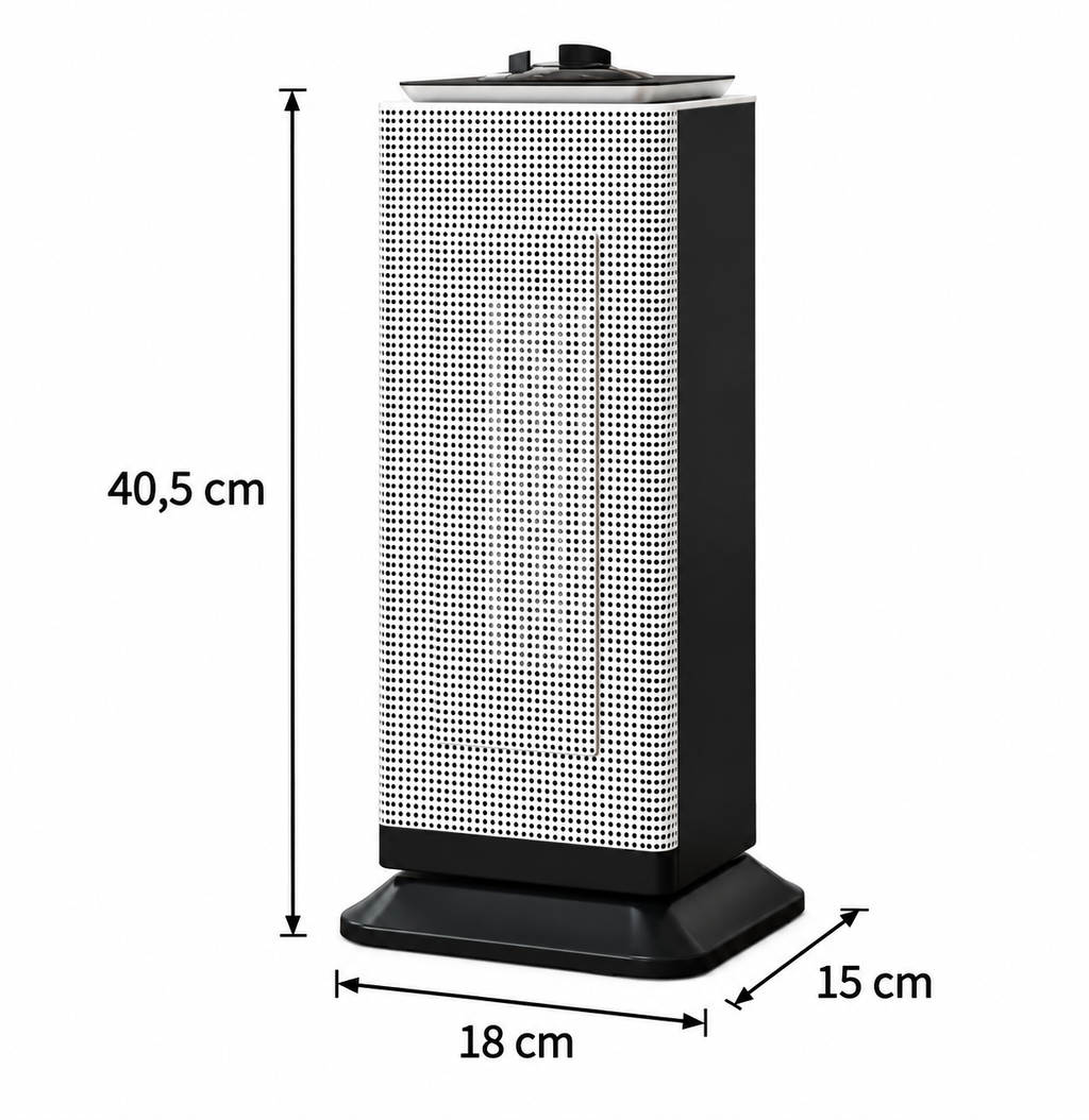 Chauffage Soufflant Oscillant Céramique 2000W