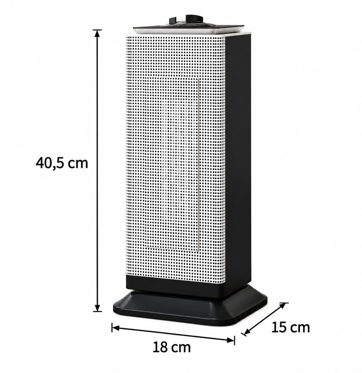 Chauffage Soufflant Oscillant Céramique 2000W