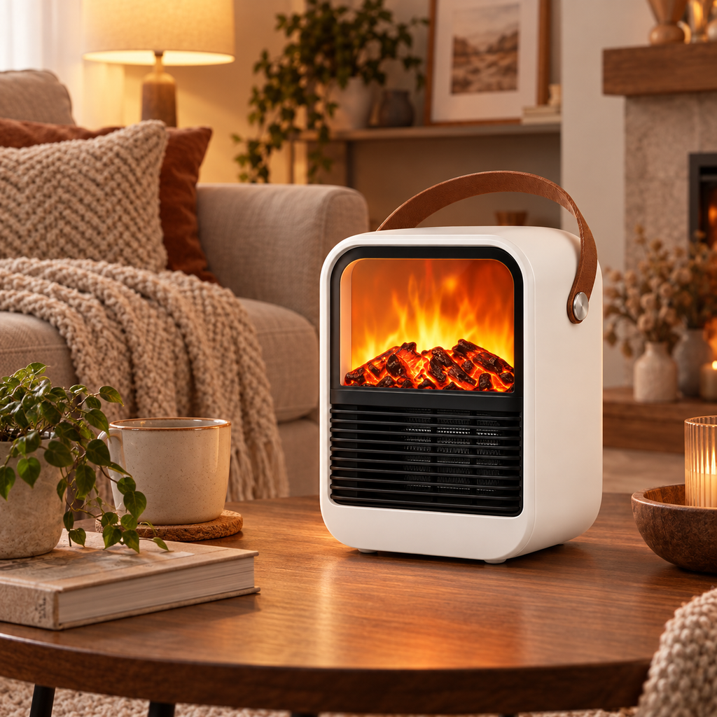 Chauffage d'Appoint Effet Flamme